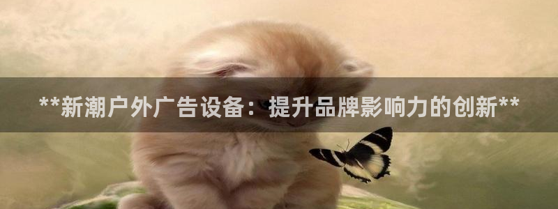 杏宇平台代理怎么样啊：**新潮户外广告设备：提升品牌影响力的创新**