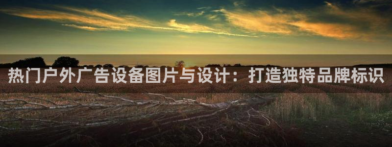 杏宇平台代理：热门户外广告设备图片与设计：打造独特品牌标识