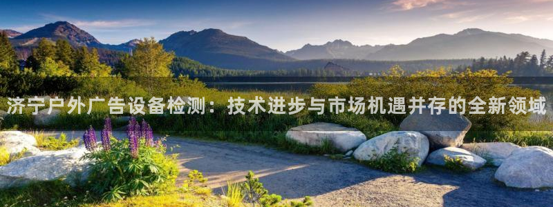 杏宇平台注册地址在哪里：济宁户外广告设备检测：技术进步与市场机遇并存的全新领域