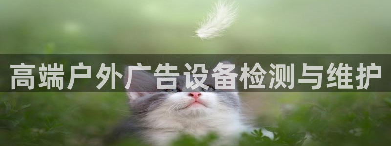 杏宇代理注册：高端户外广告设备检测与维护