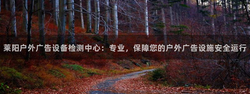 杏宇平台招商：莱阳户外广告设备检测中心：专业，保障您的户外广告设施安全运行