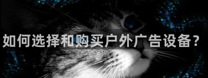 杏宇平台官网注册：如何选择和购买户外广告设备？